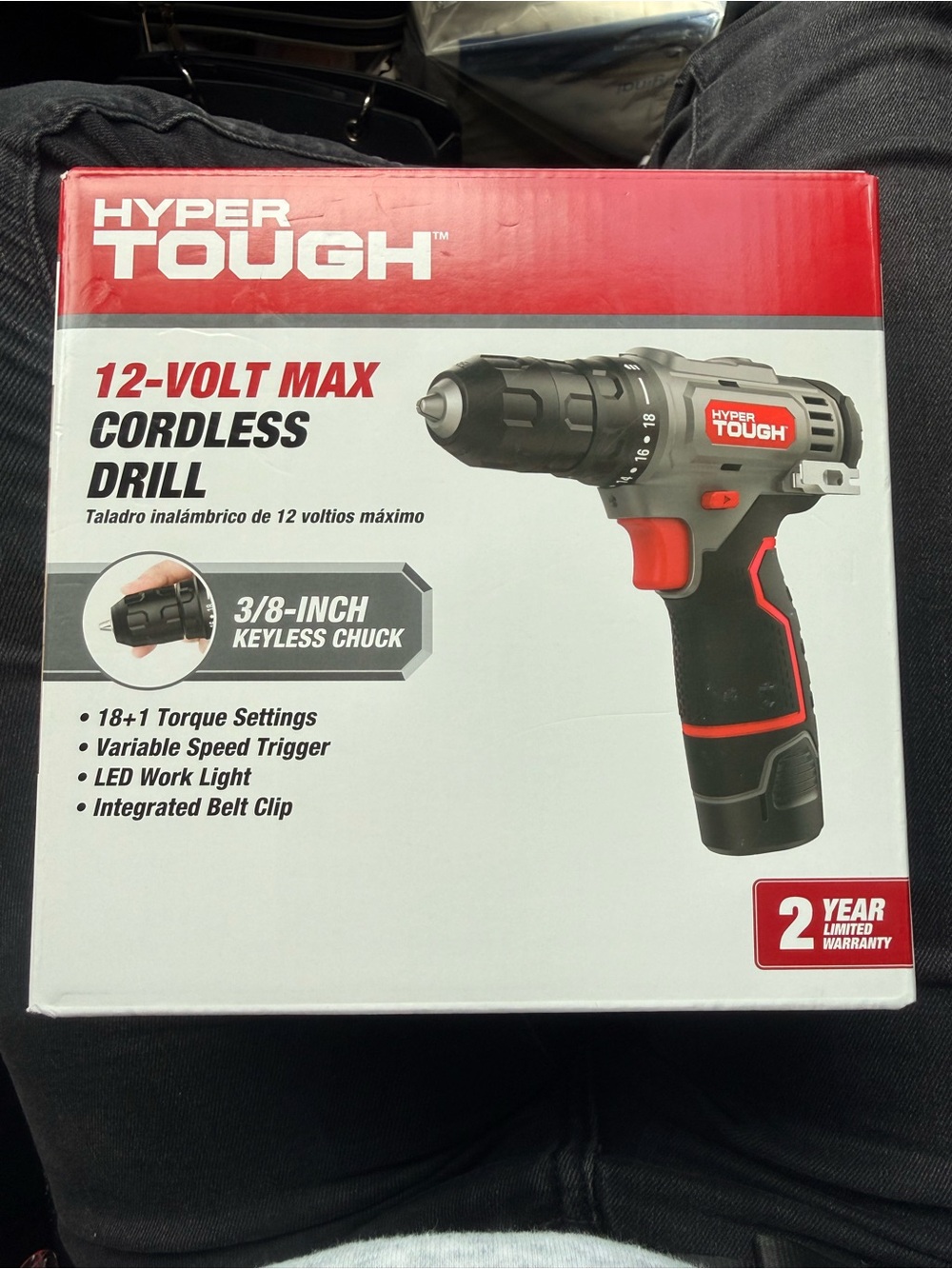 Cordless drill